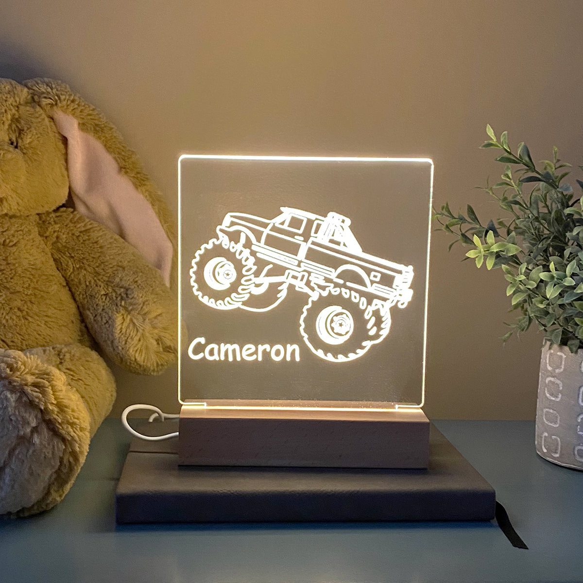 Monster Truck Night Light - Stamp Nouveau