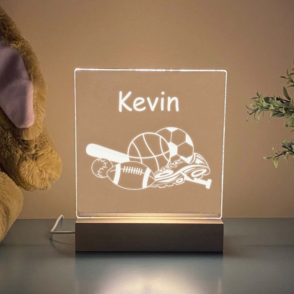 Sports Night Light - Stamp Nouveau