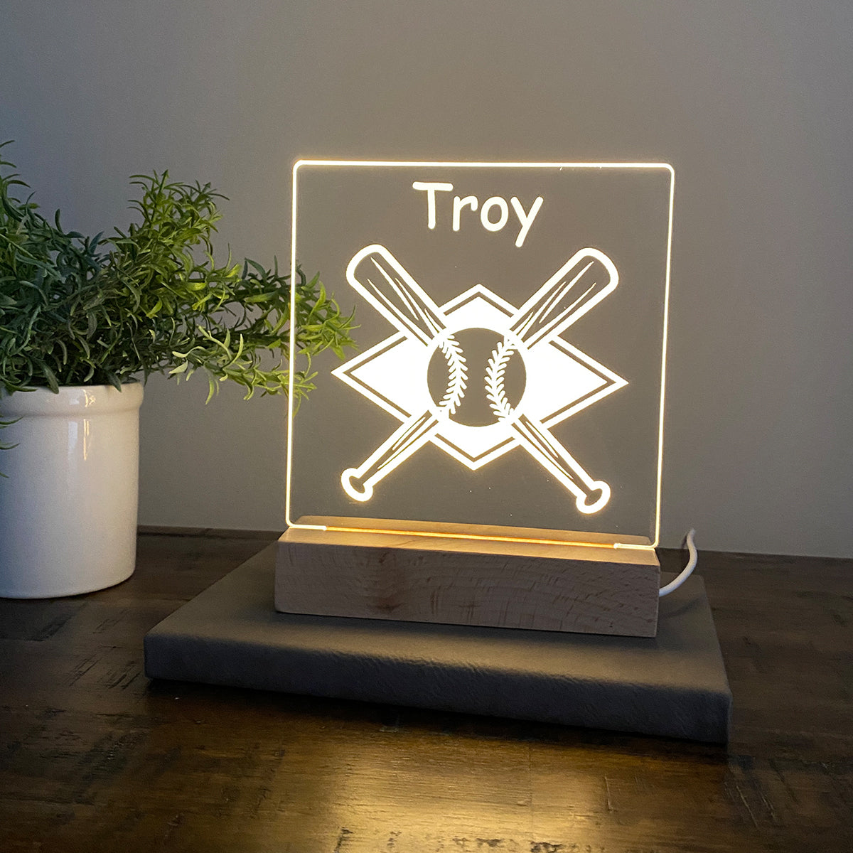 Baseball Night Light - Stamp Nouveau
