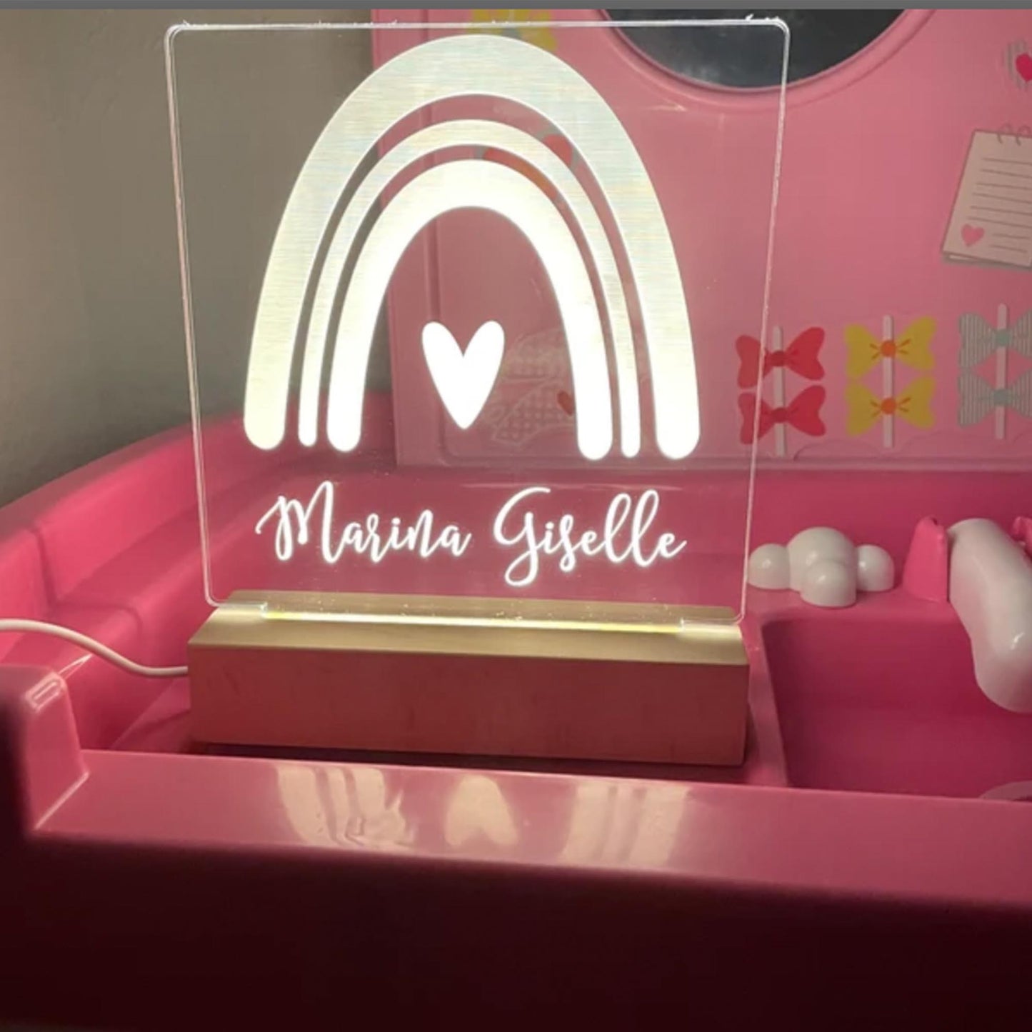 Rainbow Night Light - K&J Keepsakes