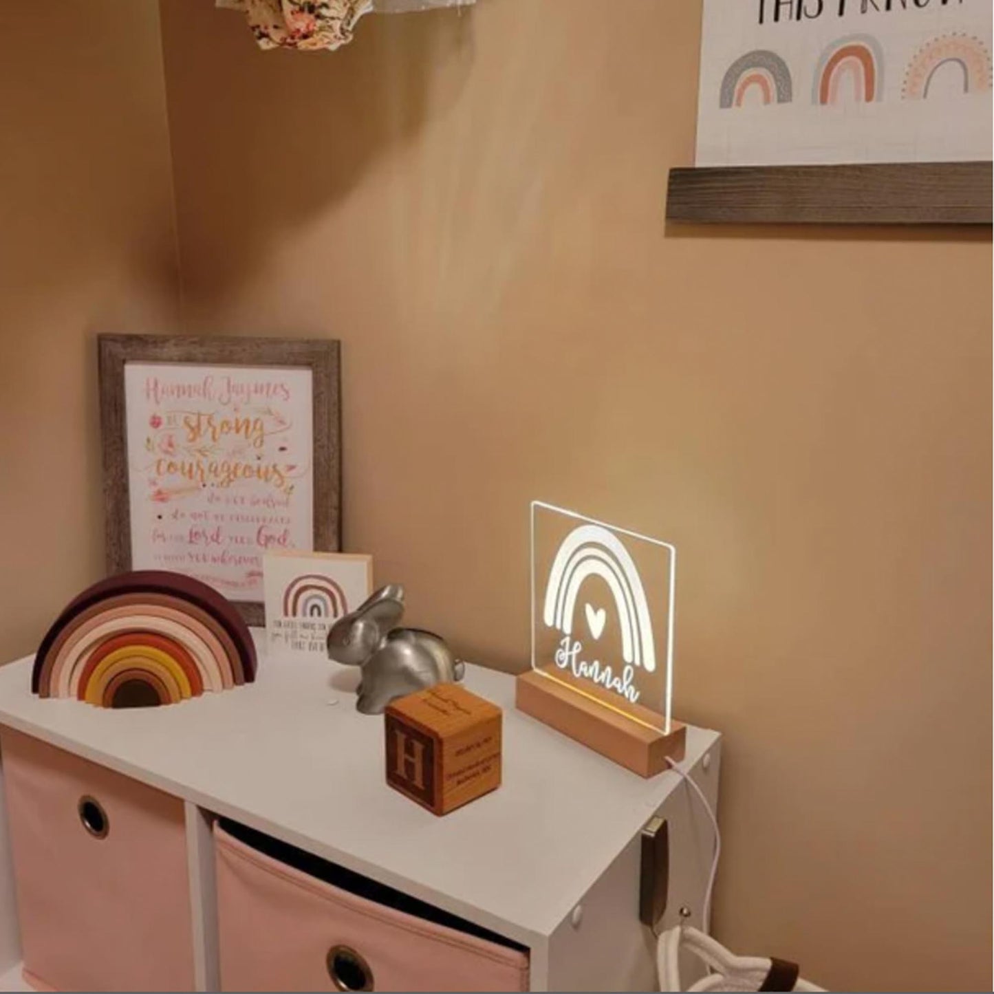 Rainbow Night Light - K&J Keepsakes