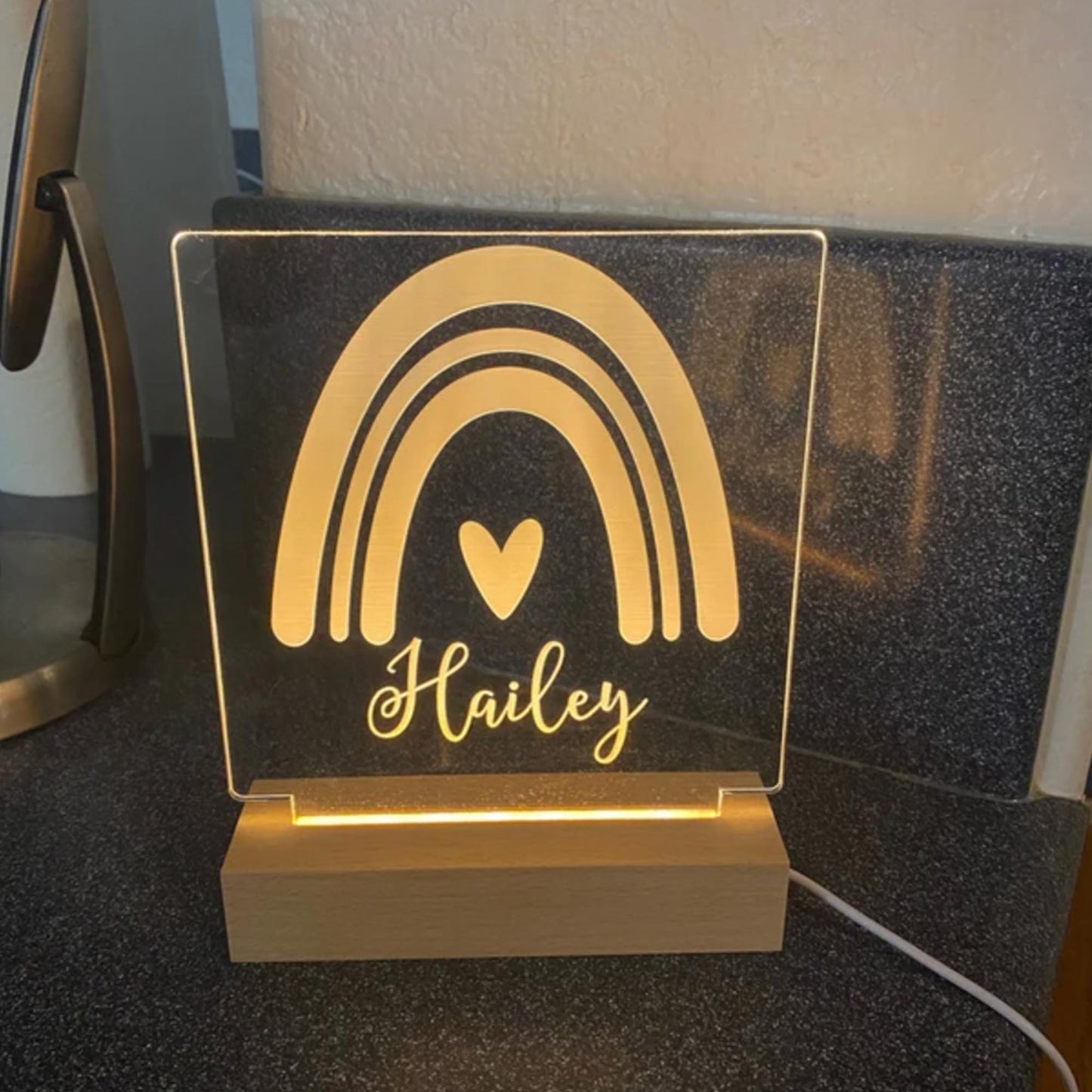 Rainbow Night Light - K&J Keepsakes