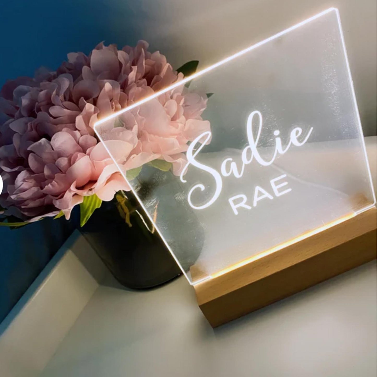 Personalized Name Kids Night Light - K&J Keepsakes