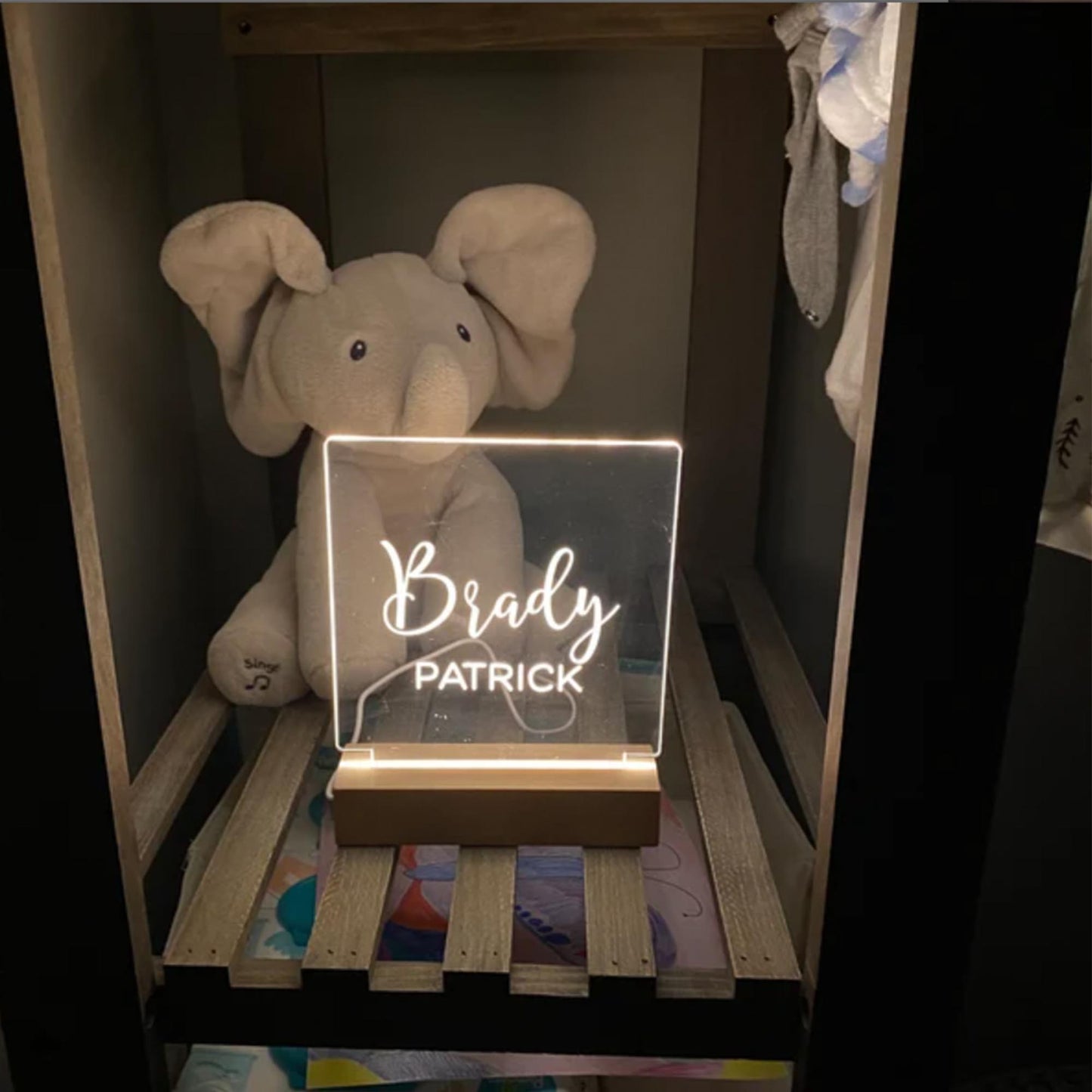 Personalized Name Kids Night Light - K&J Keepsakes