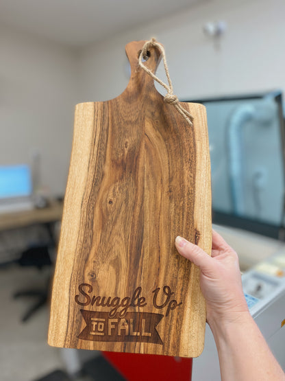 Corporate Gift Live Edge Cutting Board