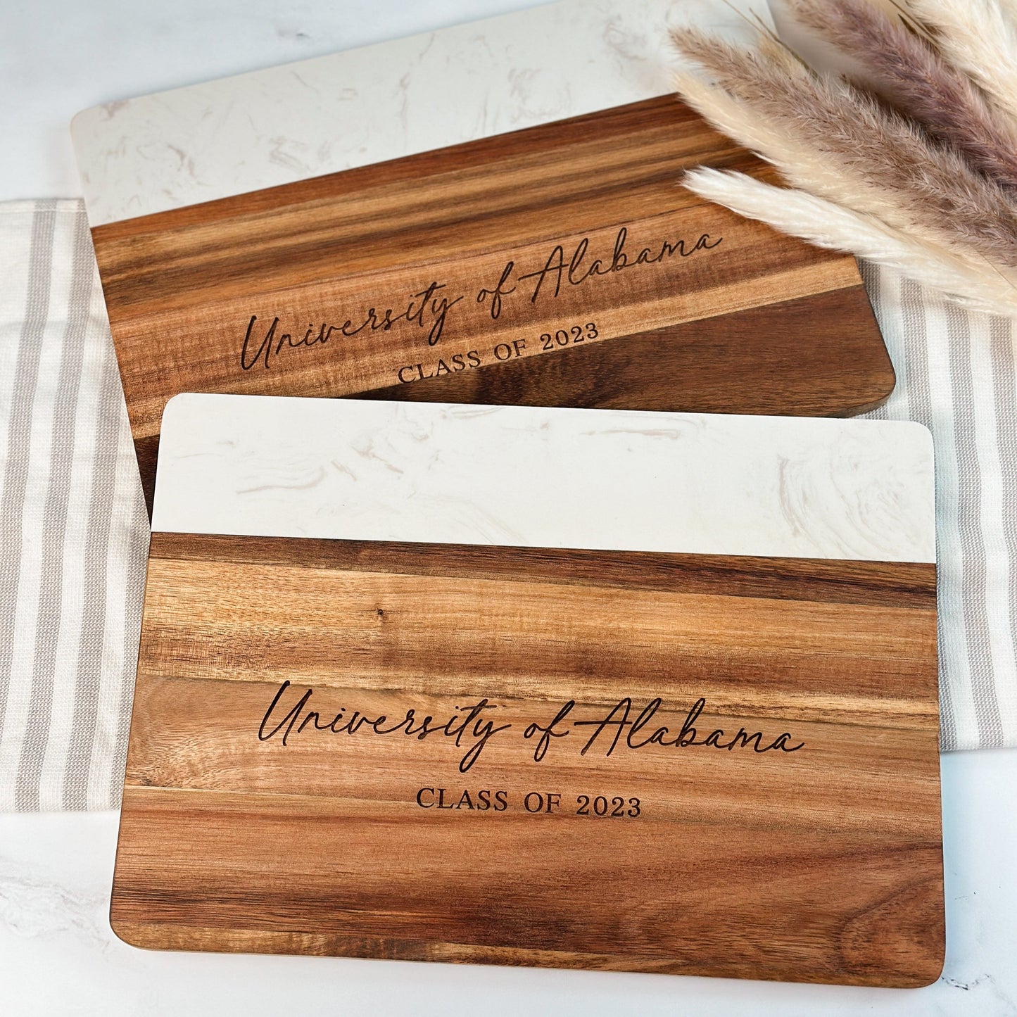 Corporate Gift Marble Wood Cheese Board