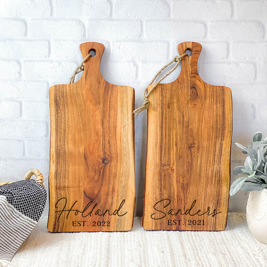 Live Edge Cutting Board