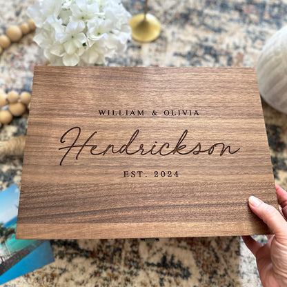 Custom Wedding Memory Box