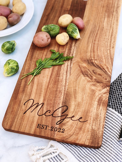 Large Charcuterie Board - K&J Keepsakes