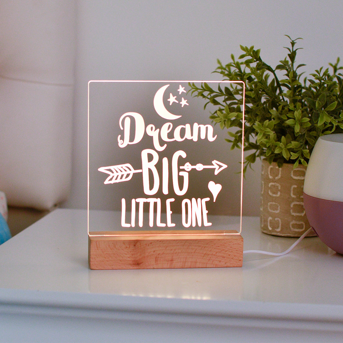 Dream Big Little One Night Light - Stamp Nouveau