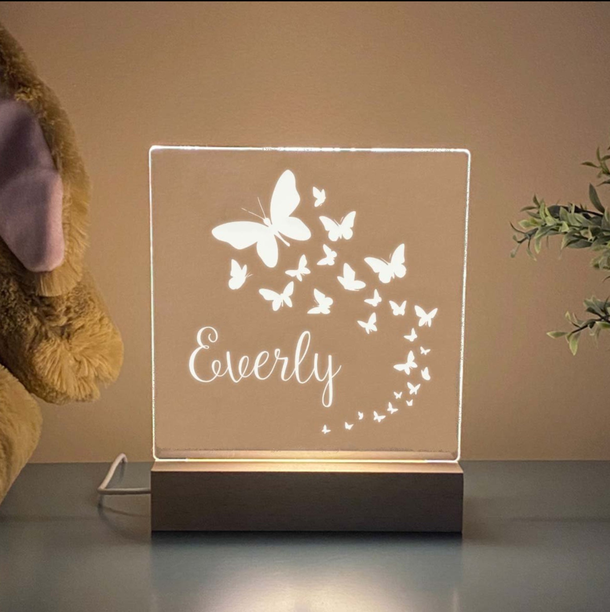 Butterfly Night Light - Stamp Nouveau